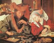 马里纳斯 凡 雷梅尔思维勒 : Money-Changer and his Wife